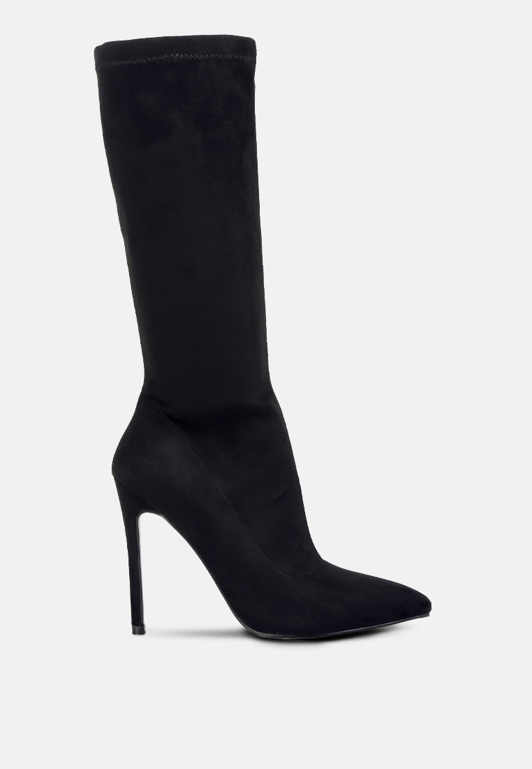 Playdate High Heeled Calf Boots-7