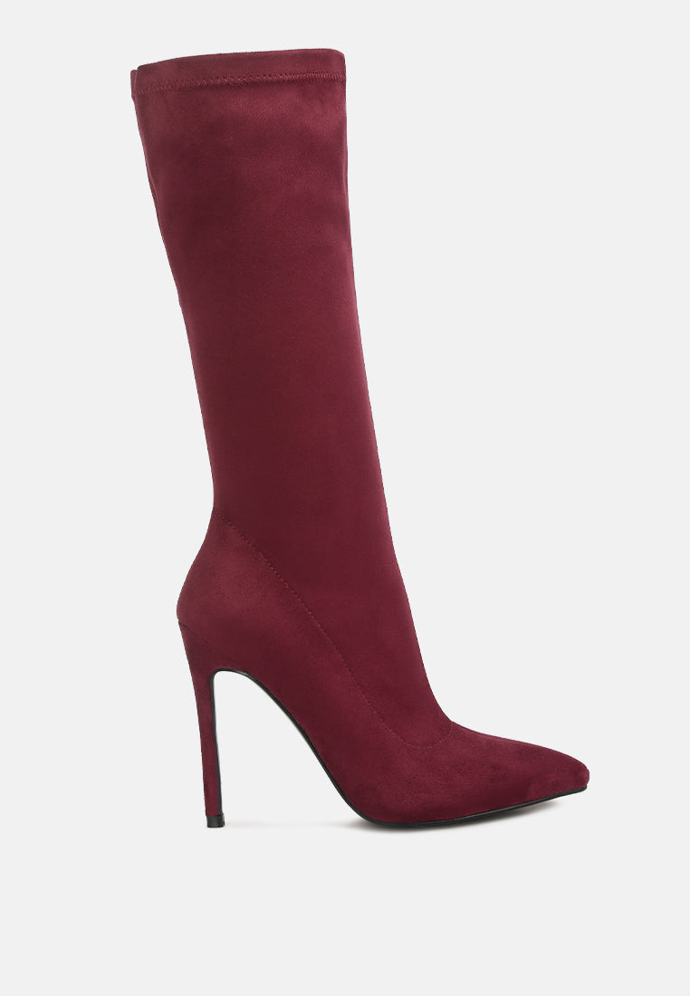 Playdate High Heeled Calf Boots-5