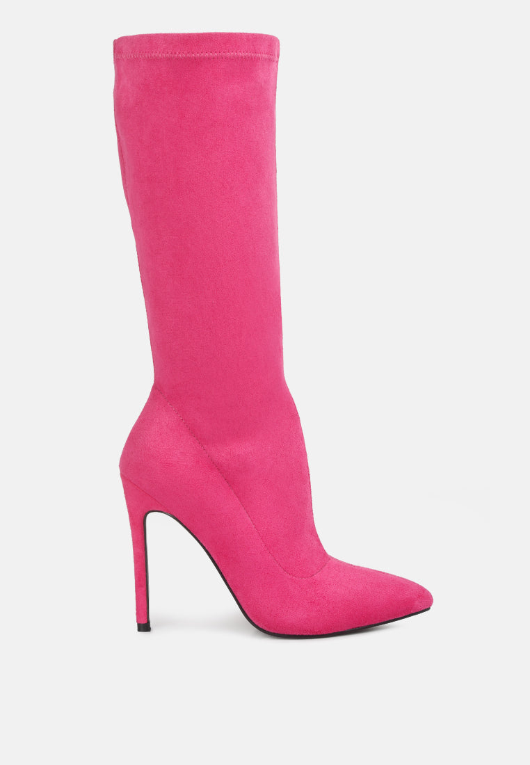 Playdate High Heeled Calf Boots-0