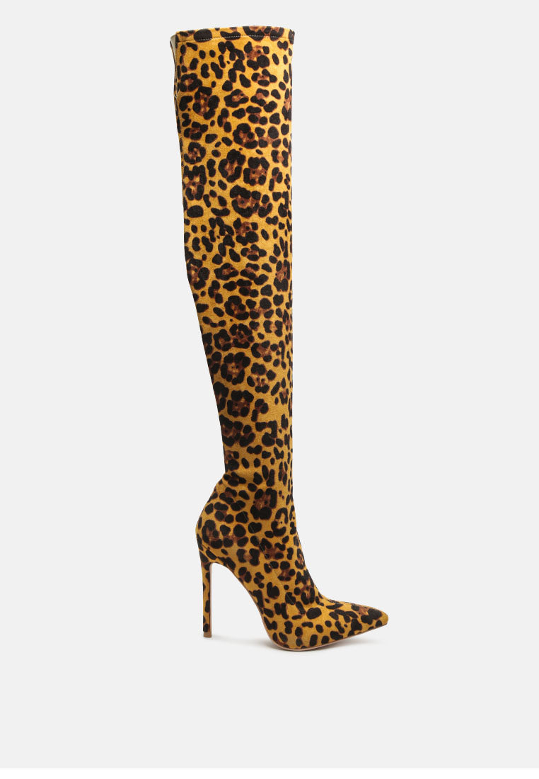 Pokey Long Stiletto Heel Boots-0
