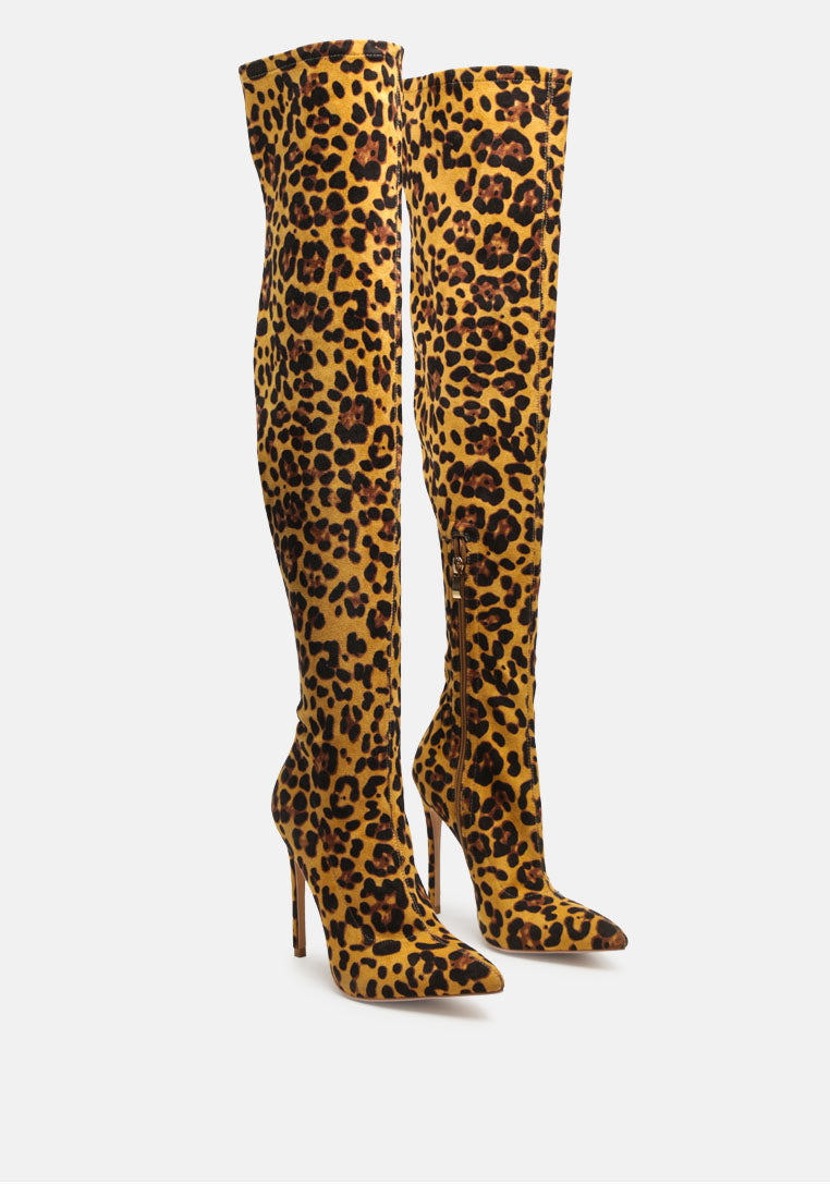 Pokey Long Stiletto Heel Boots-2