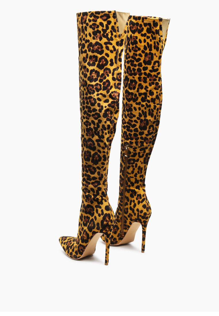 Pokey Long Stiletto Heel Boots-3