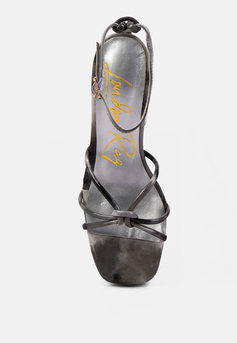 Prisma Tie-Dye High Platform Heeled Sandals-3