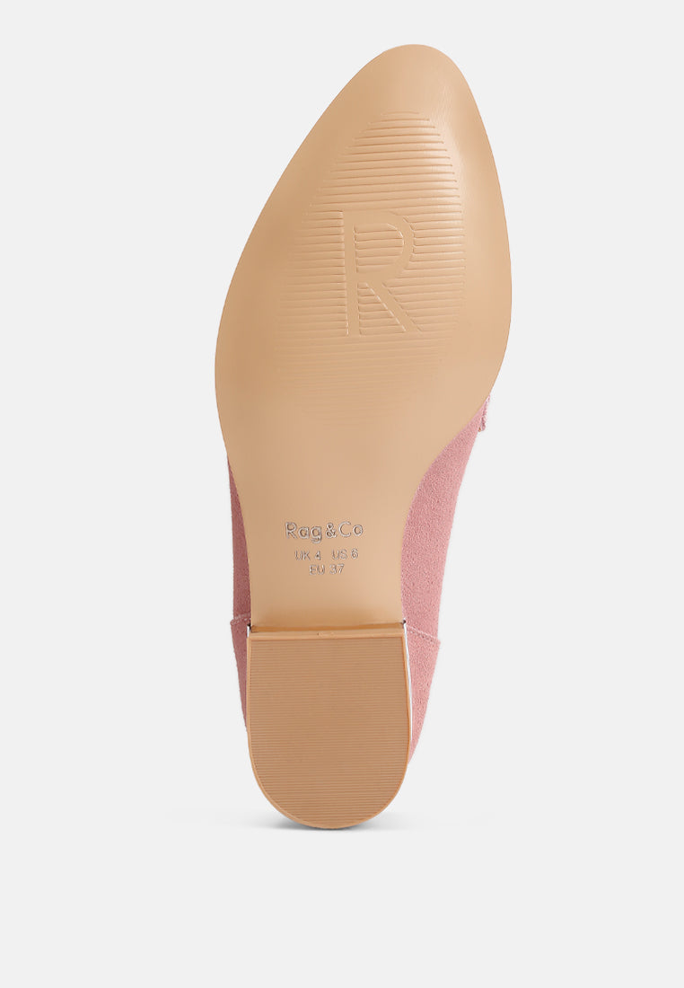 Ricka Chain Embellished Loafers-4