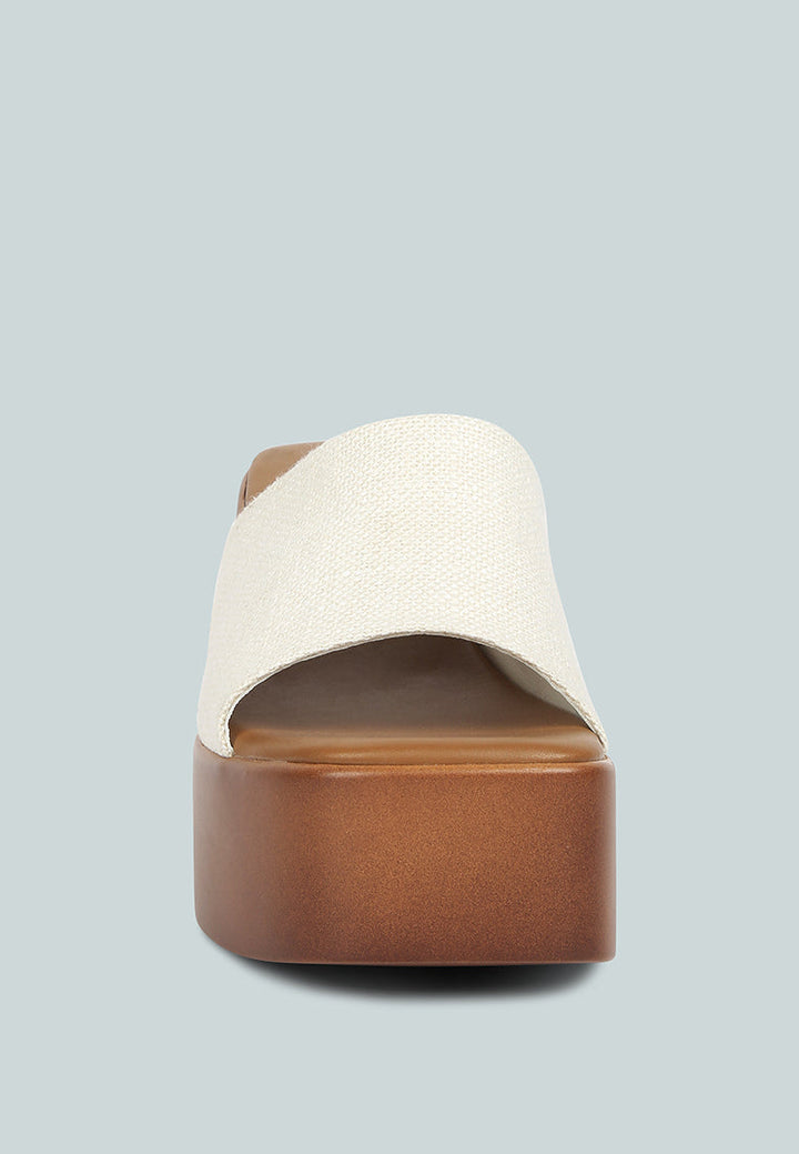 Scandal Slip On Block Heel Sandals-2