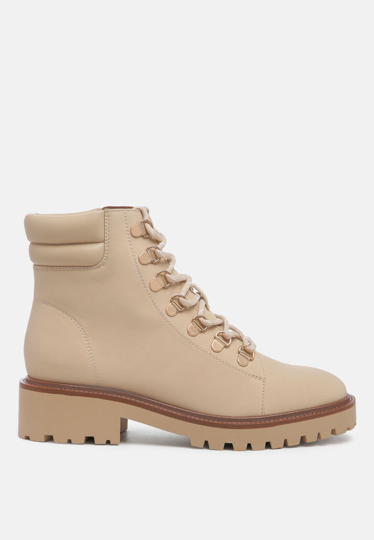 Shirly Quilt Collared Ankle Boots-5