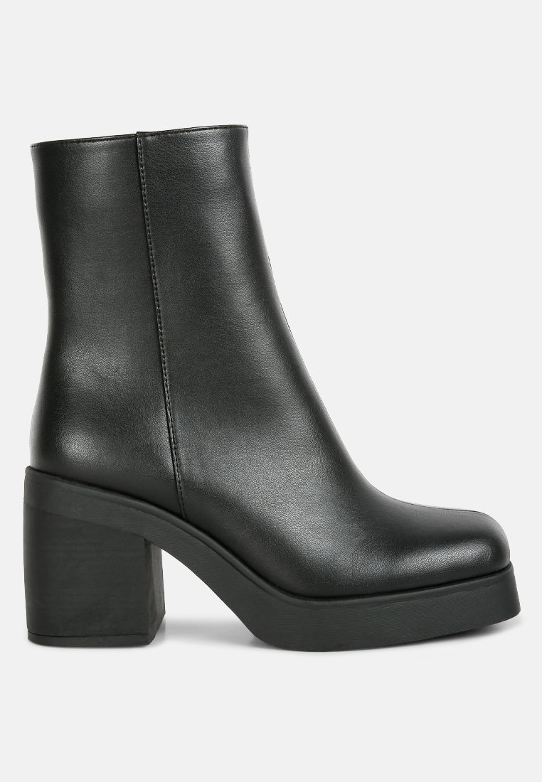 Sins Platform Bootie-0