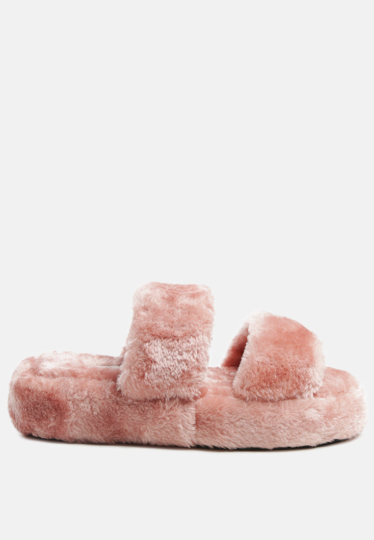 Smoothie Fur Slip-On Flats-0