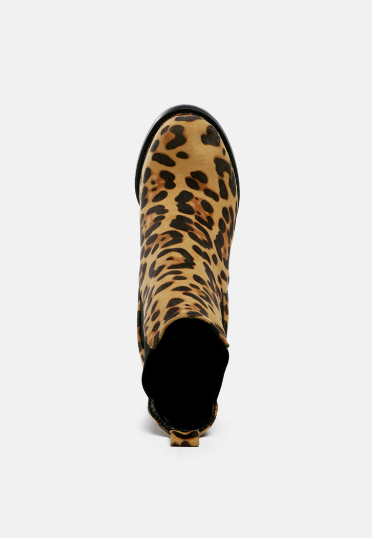 Spire Suede Block Heeled Boots-3
