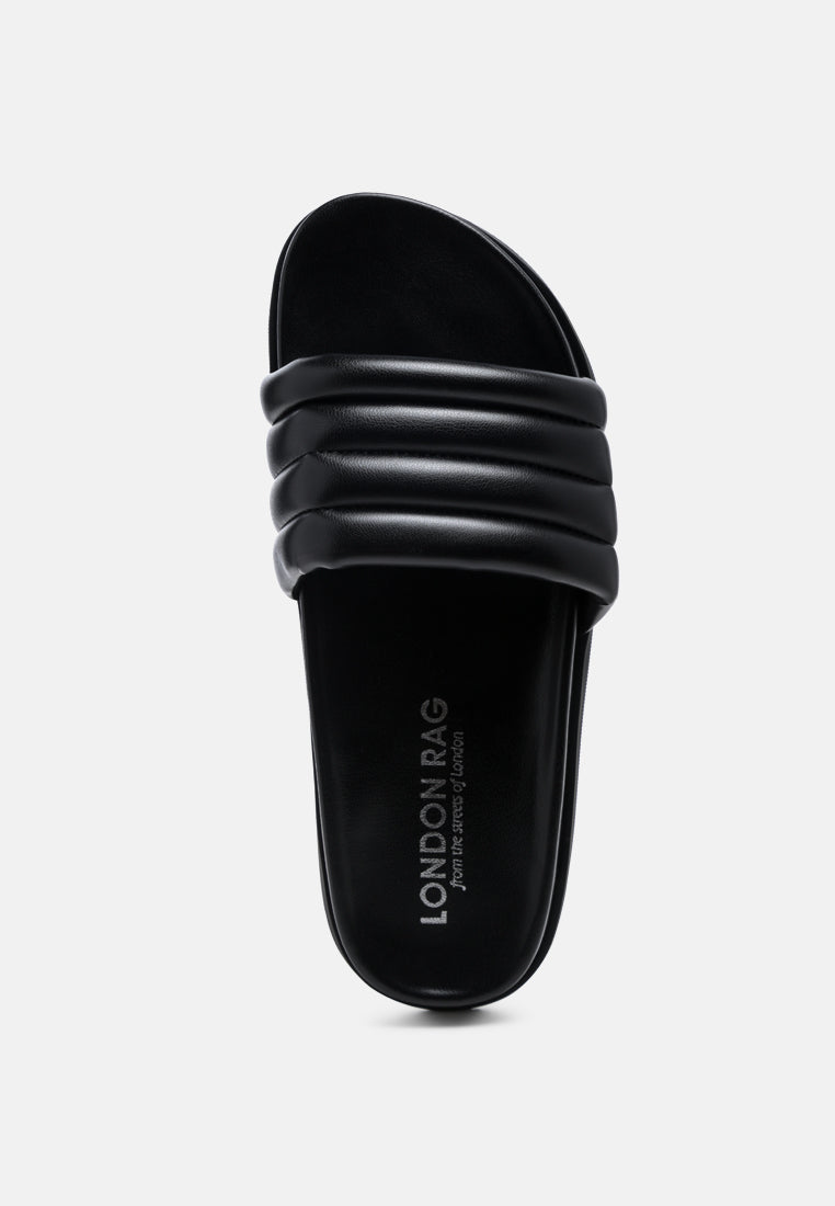 Sponge Quilted Pool Slides-3