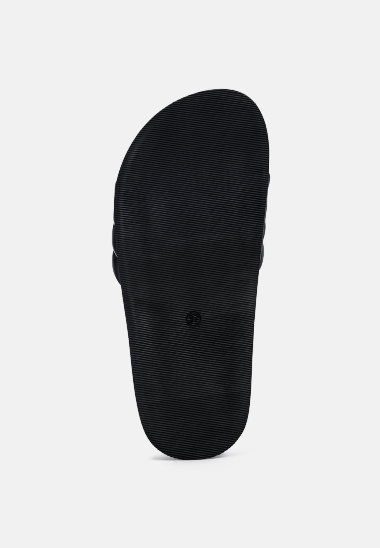 Sponge Quilted Pool Slides-4