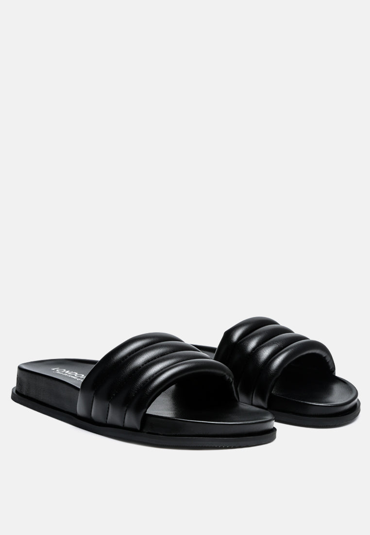 Sponge Quilted Pool Slides-1
