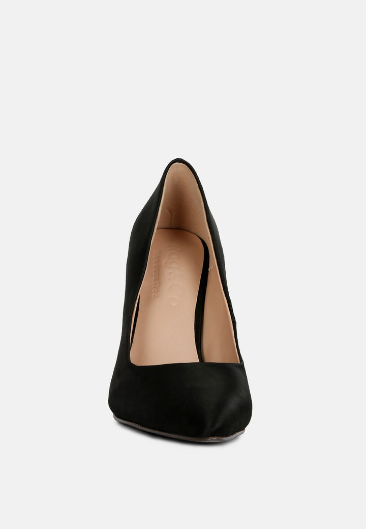 Stakes Clear High Heel Satin Pump Heels-3