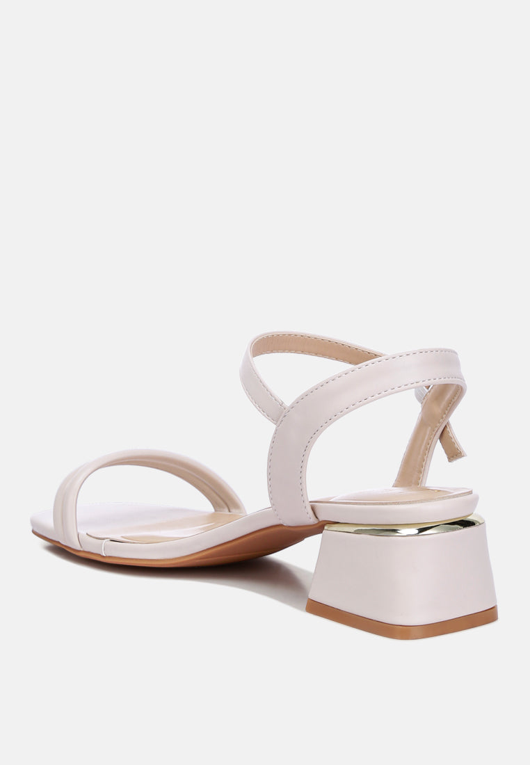 Sulein Ankle Strap Low Block Heels-2