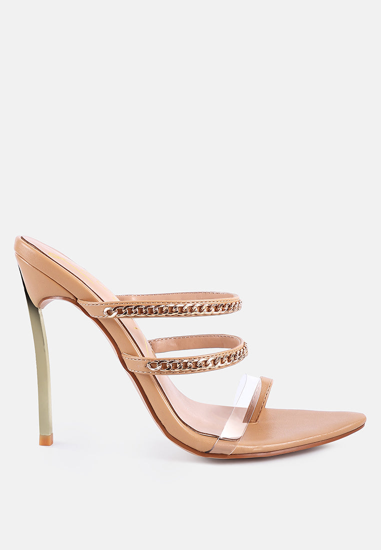 Tickle Me Toe Ring Stiletto Sandals-6