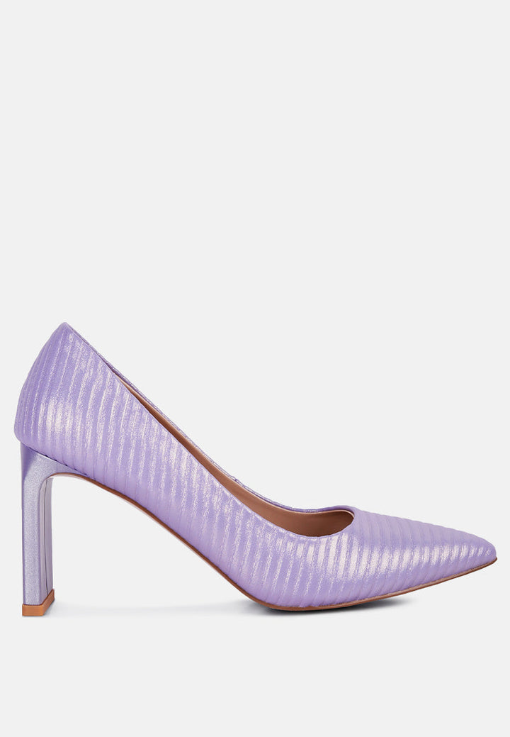 Tickles Italian Block Heel Pumps-5