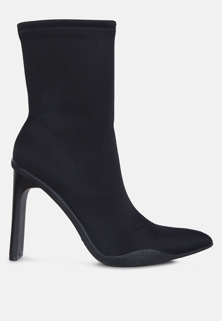 Tokens Pointed Heel Ankle Boots-0