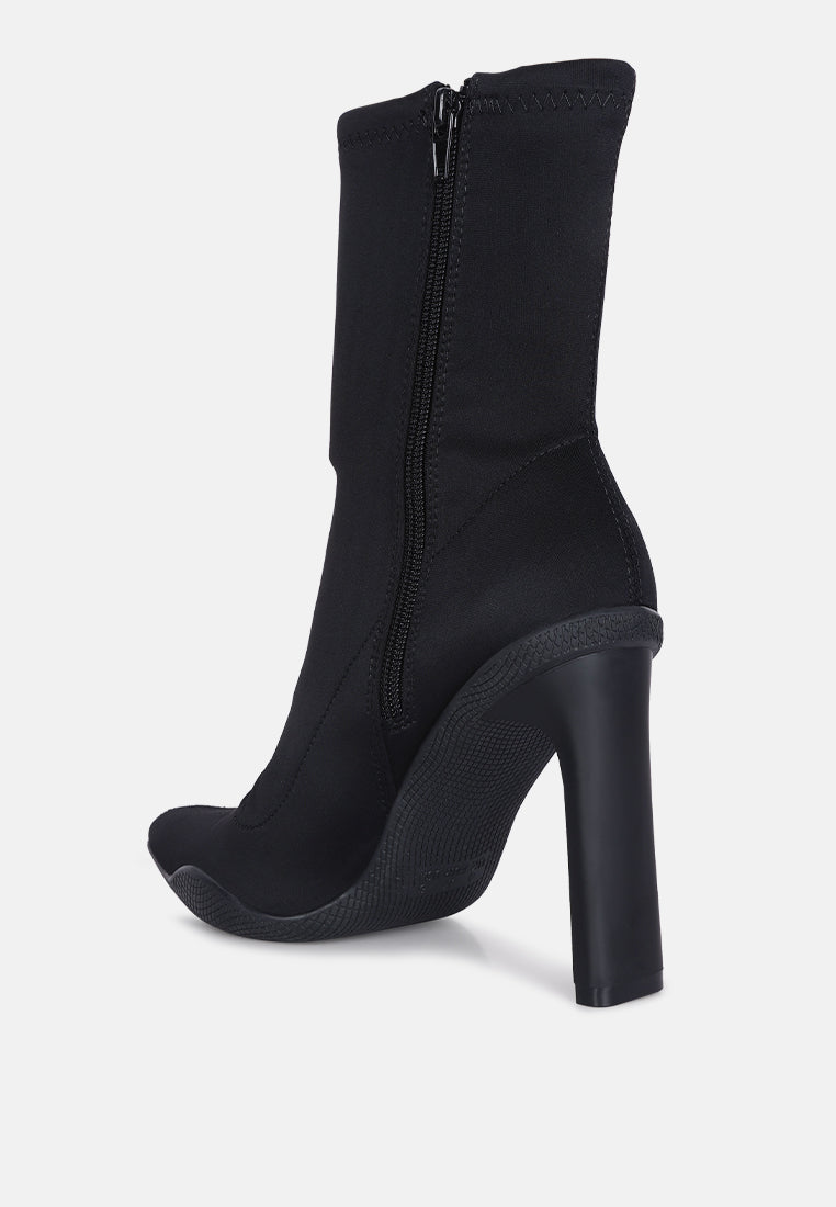 Tokens Pointed Heel Ankle Boots-2