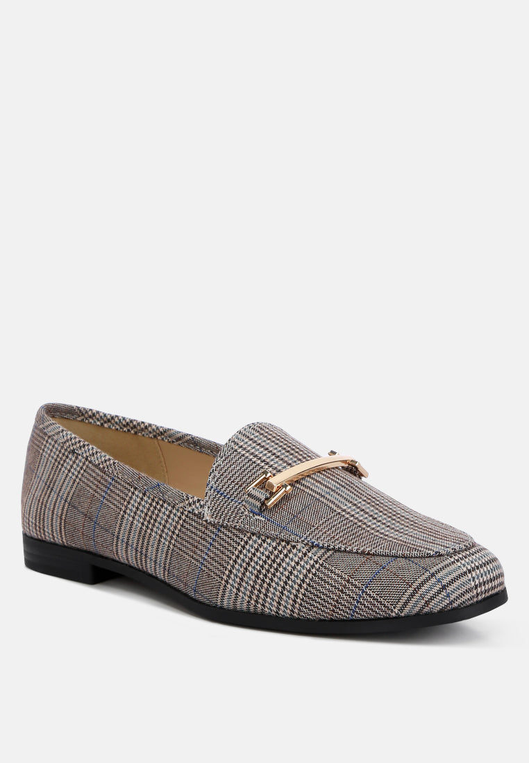Zaara Solid Faux Suede Loafers-1