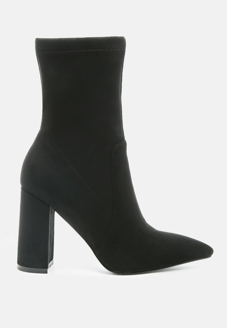 Zahara Suede Bootie-6